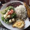 Vegetarian Casado. Quite a plate of food!